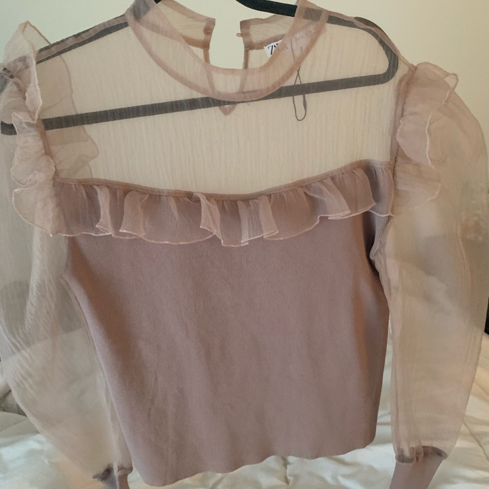 Sheer Top Blouse